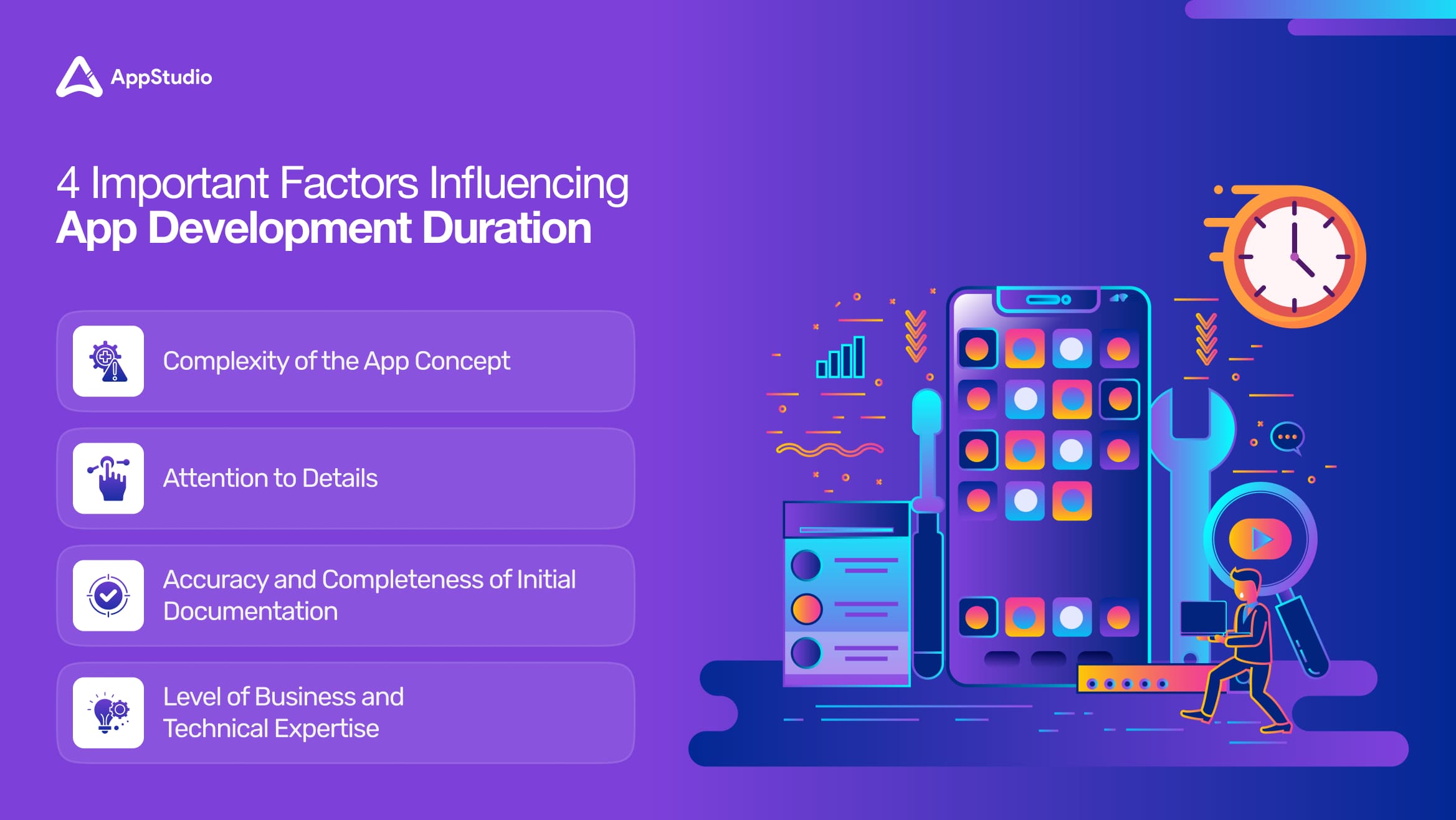 4 Important Factors Influencing App Development Duration