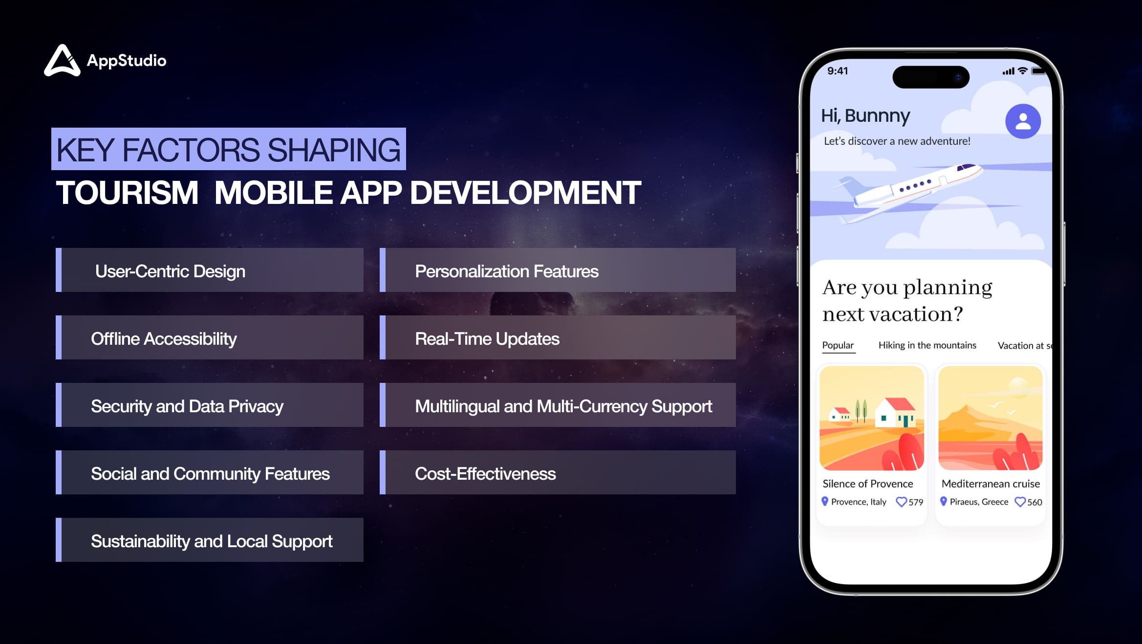 Key Factors Shaping Tourism Mobile App Development