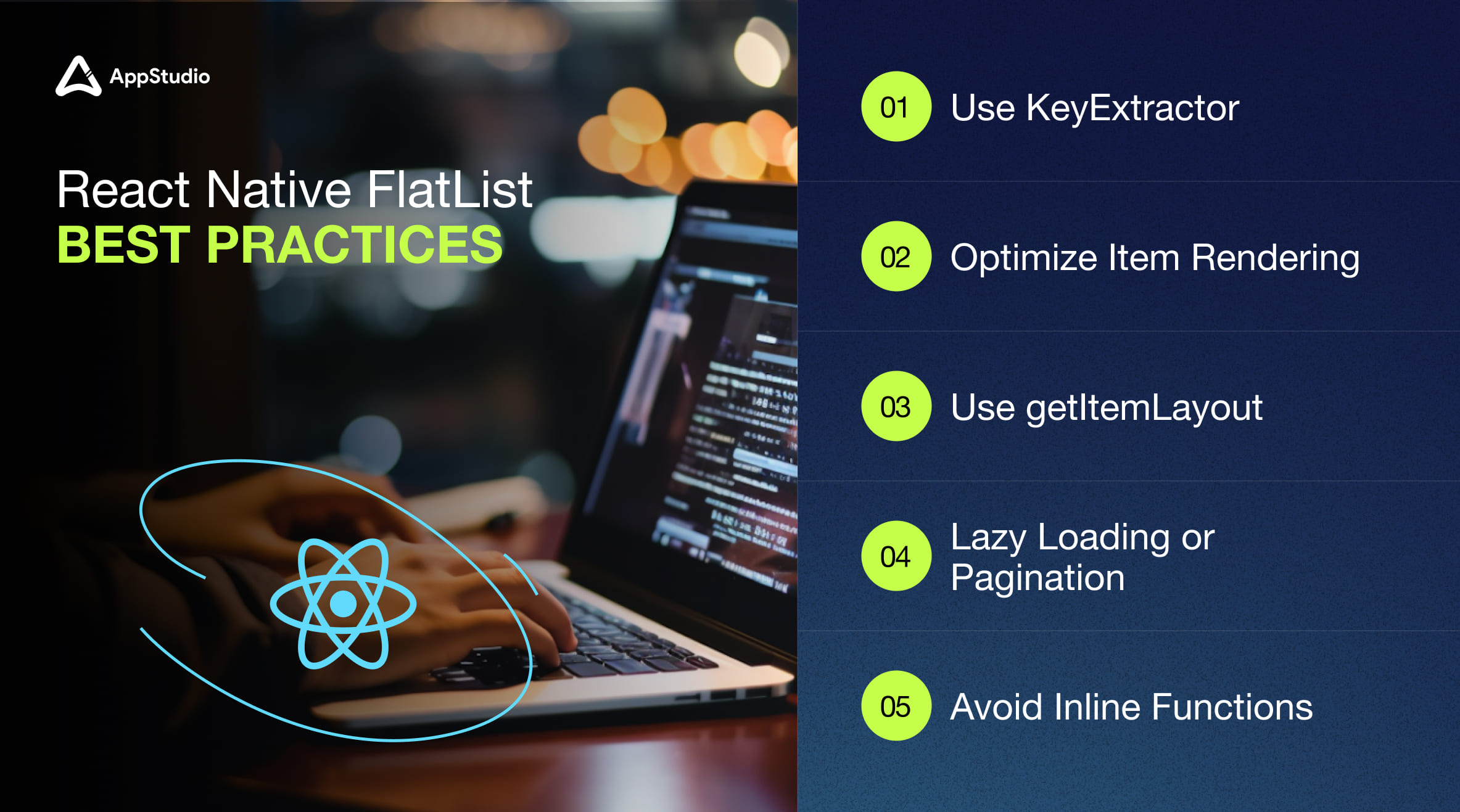 React Native FlatList Best Practices