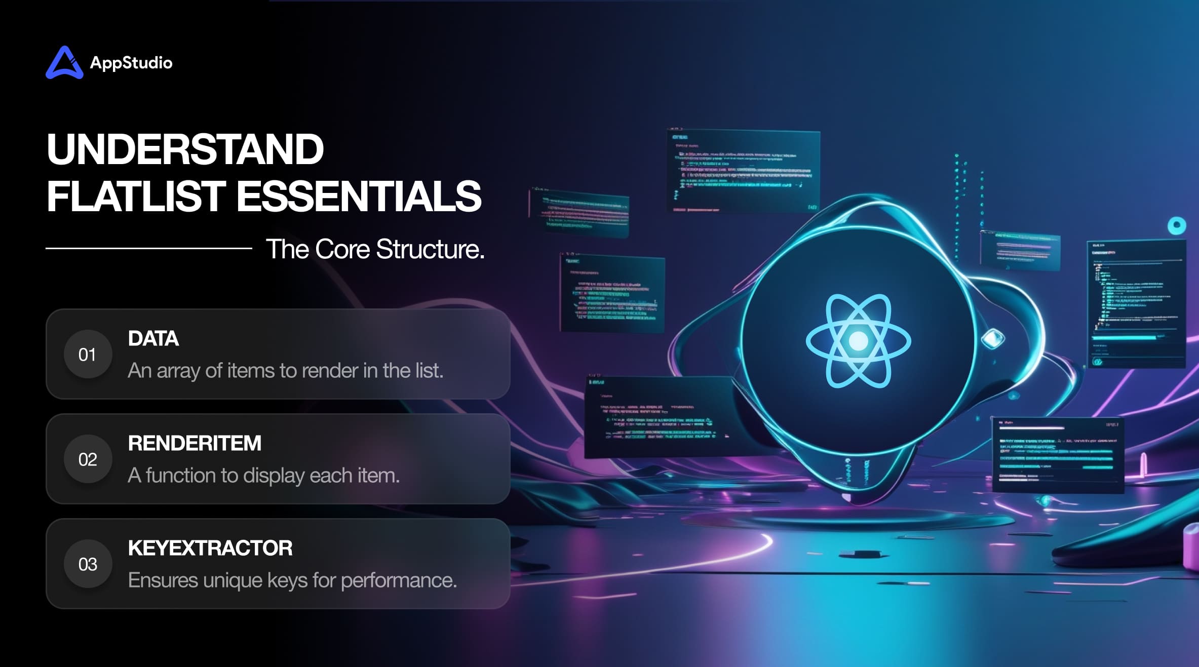 Understand FlatList Essentials The Core Structure